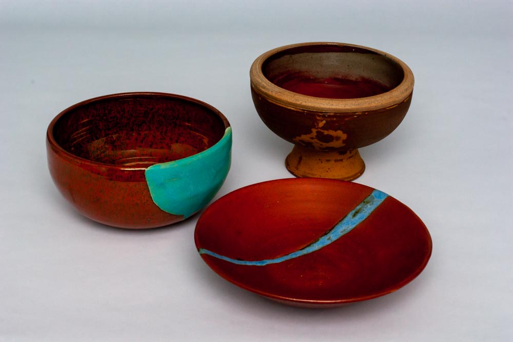 Leah S Gary Artwork - Functional Wares - 3 Bowls