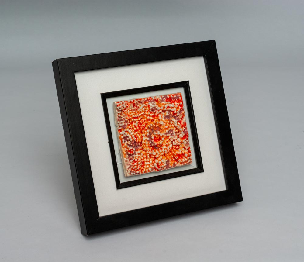 Framed Human Tissue Tiles - Leah S Gary