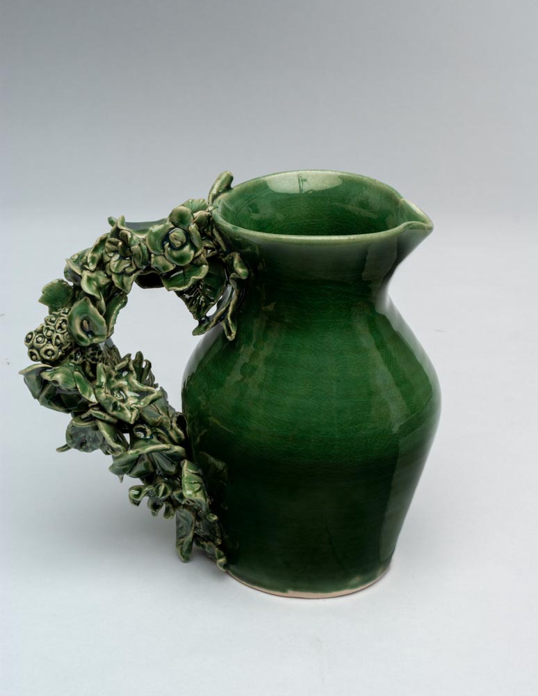 Leah S Gary Artwork - Green Pitcher