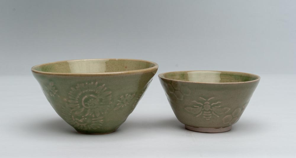 Leah S Gary Artwork - Two Bowls